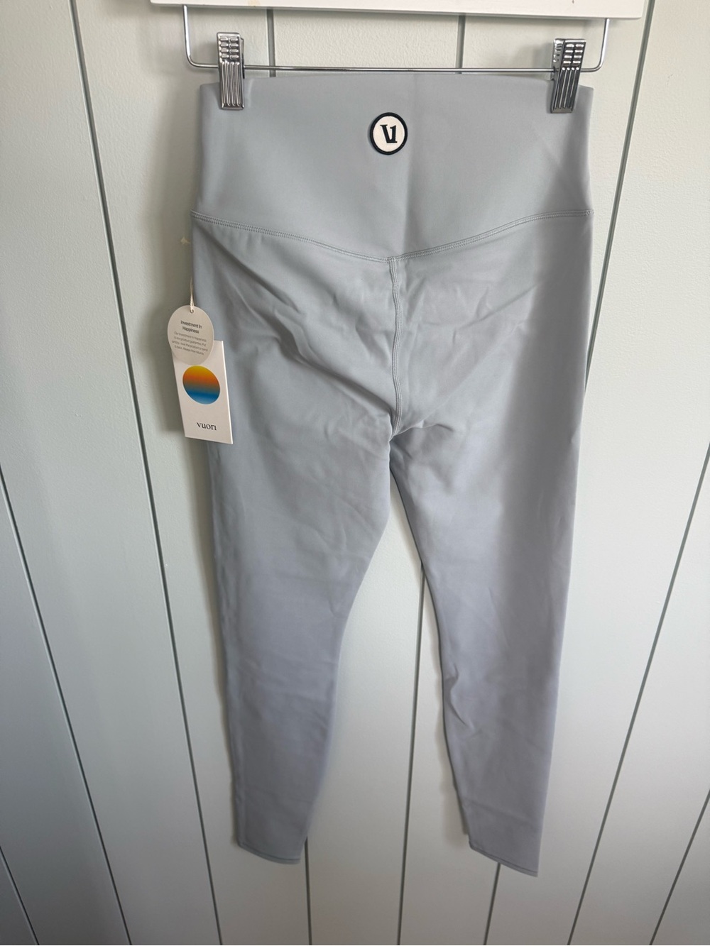 New Vuori Chilled Out Leggings in Chalk Blue Size Medium - Picture 10 of 11